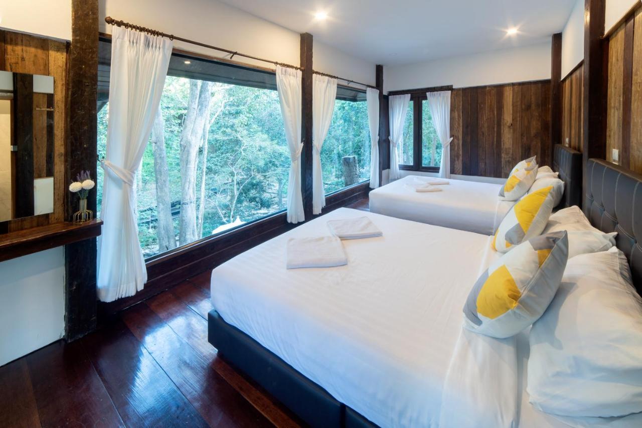 ตะวัน ริเวอร์ไซด์ Hotel แม่วาง ภายนอก รูปภาพ