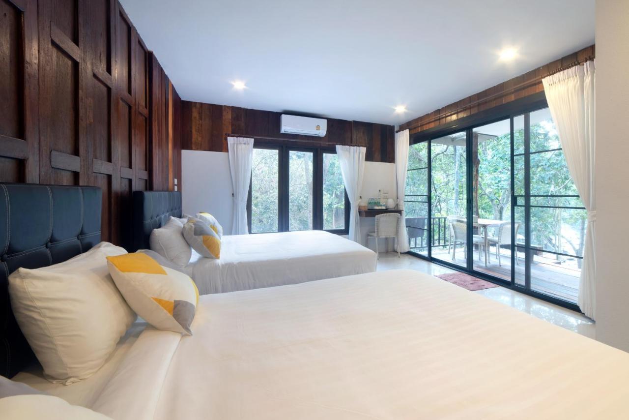 ตะวัน ริเวอร์ไซด์ Hotel แม่วาง ภายนอก รูปภาพ