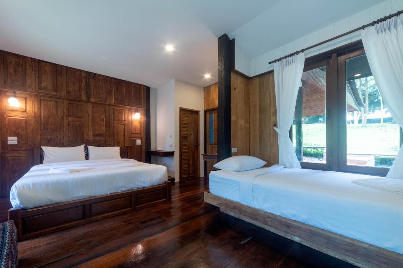 ตะวัน ริเวอร์ไซด์ Hotel แม่วาง ภายนอก รูปภาพ
